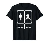 Karate Mamá Chico tu Hijo mi Hijo Karate papá Camiseta