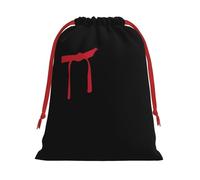 Karate Men - Bolsa de regalo de felpa ultra suave con cordón, regalos de dulces para fiestas de Navidad, bolsas de joyería de boda