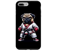 Karate Pug En Acción con Actitud Carcasa para iPhone 7 Plus/8 Plus
