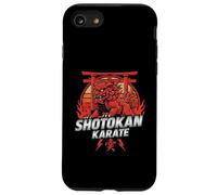 Karate Shotokan León Retro Japonés Carcasa para iPhone SE (2020) / 7/8