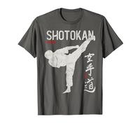 Karate Shotokan Shito-Ryu Goju-Ryu Full Wado-ryu Contact Camiseta, Hombre, Asfalto, XL