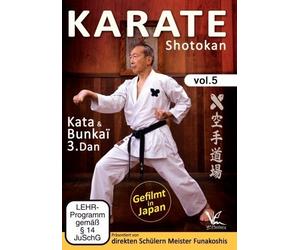 Karate Shotokan Vol.5 Kata & Bunkai 3.Dan [DVD]