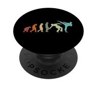 Karate Taekwondo Aikido Ju-Jutsu Kung-Fu Evolución Kárate PopSockets PopGrip Adhesivo