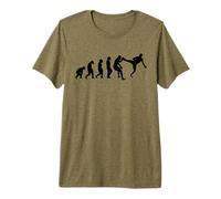 Kárate Taekwondo Aikido Ju-Jutsu Kung-Fu Evolution - Karate Camiseta Premium