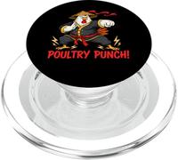 Karate Taekwondo Judo Kung Fu Chicken Rooster Gift Hombres Mujeres PopSockets PopGrip para MagSafe