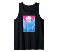 Karate Vaporwave Taekwondo Aikido Ju-Jutsu Kung-Fu Kárate Camiseta sin Mangas