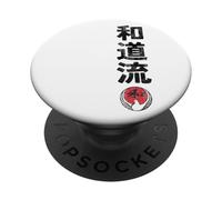 Karate Wado Ryu Japan Kanji Japanese Martial Arts PopSockets PopGrip Adhesivo