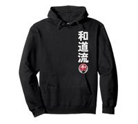 Karate Wado Ryu Japan Kanji Japanese Martial Arts Vintage Sudadera con Capucha