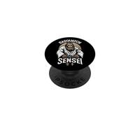 Karate Warrior Legend Sasquatch Sensei Bigfoot Artes Marciales PopSockets PopGrip Adhesivo