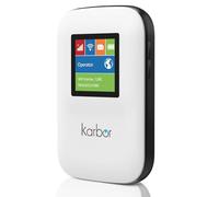 Karbor Enrutador de punto de acceso móvil 4G LTE, WiFi portátil para viajes, no necesita tarjeta SIM, sin contrato, múltiples redes, 10 dispositivos conectados, punto de acceso de bolsillo para