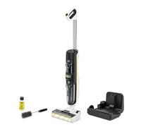 Karcher FCV 4 Dry Aspiradora y Lavadora Inalámbrica Multifunción, Seco y Húmedo, 200 m2, Incluye Estación de Secado