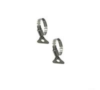 Karcher - Juego de manguera de tela flexible de 10 m con abrazadera de acero inoxidable, para bombas 2.997-100.0, manguera plana de 1 1/4 pulgadas para transferencia de agua clara o sucia y fácil