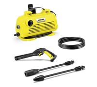 Kärcher Hidrolimpiadora K 2 Premium Horizontal, presión: 110 Bar, caudal: 360 l/h, Rendimiento: 20 m²/h, Filtro de Agua, 3,5 kg, Manguera y Pistola de Alta presión, Boquilla Turbo, Vario Power Jet