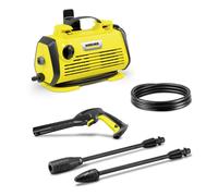 Kärcher Hidrolimpiadora K 3 Horizontal Plus, presión: 120 Bar, caudal: 380 l/h, Rendimiento: 25 m²/h, Filtro de Agua, Peso: 4,8 kg, Pistola y Manguera de Alta presión, Boquilla Turbo, Lanza