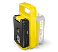 Karcher Linterna multifunción Recargable MFL 2-18, 2 Niveles de luminosidad, máx. 280 lúmenes, función Power Bank, Puerto USB C/USB A, Peso: 0,4 kg, Compatible con baterías 18 V, batería