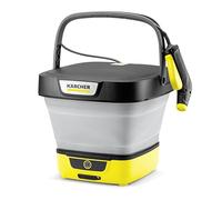 Kärcher OC 3 FOLDABLE Limpiadora de alta presión o Hidrolimpiadora Compacto Batería 120 l/h Negro, Blanco, Amarillo