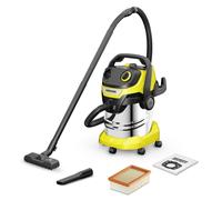 Kärcher WD 5 S V-25/5/22 Acero inoxidable, Negro, Amarillo 25 L 1100 W