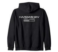 Kardashev Type 1 - Loading. Funny Planetary Energy Earth Art Sudadera con Capucha