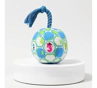 Kardrianio Juguetes de sonido para perros, muñecas de entrenamiento para masticar y moler mascotas, perros pequeños y perros grandes para aliviar el aburrimiento cuando están solos, bolas de campana