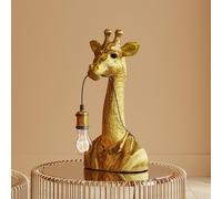 KARE Animal Giraffe lámpara de mesa alto 50 cm oro True