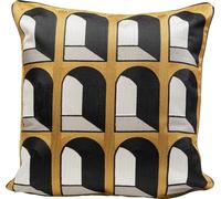 KARE Coloseo - Cojín con Funda extraíble con Cremallera, Trenzado geométrico, cojín Decorativo para Accesorios del hogar, 50 x 50 cm (Alto x Ancho)