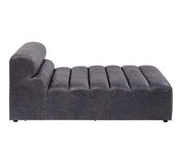 KARE Design 83938 Sofá Element Otomana Roll, Gris, 90 cm