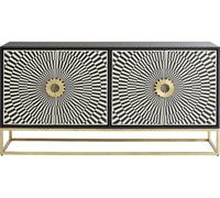 Kare Design Aparador madera y hueso 160x40cm