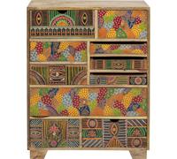 Kare Design Cómoda multicolor de estilo tropical 68 x 30cm