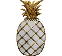 KARE objeto de pared Pina Espejo, poliresina, cristal, 50 cm, dorado
