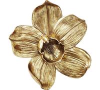 Kare Design Decoración mural Orquídea, oro, decoración mural como motivo floral, salón, comedor, 44x40x12 cm (H/W/D)