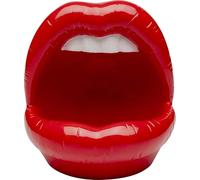 Kare Design Deko Object Lips - Figura Decorativa (20 x 18 x 21 cm), diseño de Labios, Color Rojo