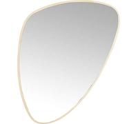 Kare Design Espejo Jetset, oro, 56x83cm, oval, metal, sala de estar