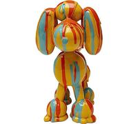 Kare Figura Decorativa de Perro Holi, Objeto Decorativo, diseño de Animales, Accesorios, decoración, Escultura, salón, Pasillo, Oficina, 17 x 16 x 10 cm (Alto x Ancho x Profundidad)