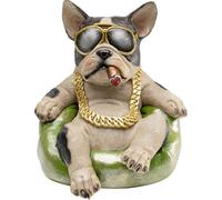 Kare Design Hucha Chillax Dog, 21 cm de Altura, Multicolor, diseño de Perro, para niños, Hucha Decorativa, Accesorio