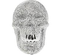 KARE Design Hucha Skull Crystal, decoración para Habitaciones, Accesorio, Plateada, 16x14x20,5cm