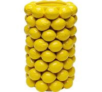 Kare Design Jarron Lemon Juice, Amarillo, 43 cm de Alto, Limones, Flores