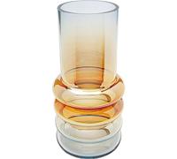 Kare Jarrón de diseño Phenom Multi, Naranja, jarrón Decorativo, Recipiente para Flores, jarrón de Mesa, 30 cm