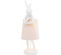 Kare Design Lámpara de mesa Animal, Conejo Blanco, 68x23x26cm