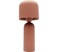 Kare Design Lámpara de Mesa Maya, Rojo, Metal, Escandinava, Moderna, Altura 39cm, Luz Decorativa, Decoración para Dormitorio y Sala de Estar, sin Bombilla Incluida