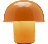 Kare Design Lámpara de Mesa Mushroom Shiny Duo Sunday, Naranja, Redonda, Forma de Honga, Altura 20 cm, Luz Decorativa, Decoración para Sala de Estar, sin Bombilla Incluida