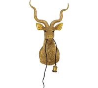 KARE Animal Goat aplique con enchufe, oro