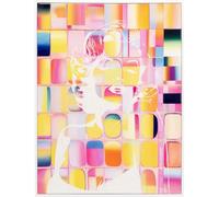 Kare Design Lienzo Diva Pixel, 120 x 90 cm, multicolor, moderno, decoración de habitación, abstracto, salón, pasillo, oficina en casa, dormitorio