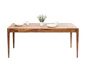 Kare Design Mesa Brooklyn Nature, Marron, 4-6 personas, rectangular, calidad, estilo natural, madera maciza alta, 76 x 90 x 175 cm (A/A/P)