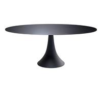 Kare Design - Mesa grande, 180 x 120 cm, color negro y arenisca