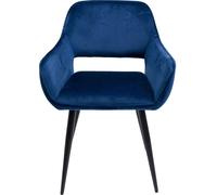 Kare Design Silla con reposabrazos azul