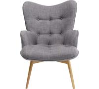 Kare Design Sillón gris oscuro