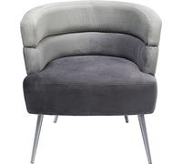 Kare Design Sillón Sandwich Gris, 74 x 65 x 64 cm