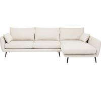 Kare Design Sofá de esquina derecha crema 275cm