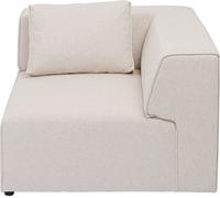 Kare Design Sofá esquina derecha crema 100c