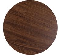 Kare Design Tablero de mesa schickeria aspecto nogal ø80cm